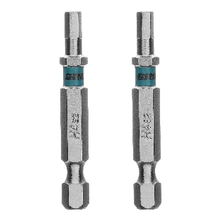 Бита Gross HEX 4х50 мм, сталь S2, шестигр., 2 шт