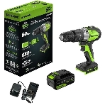 Дрель-шуруповерт GREENWORKS GD24DD60, 24 В, 0 Ач, 60 Нм, бесщеточный, ударный, фото5