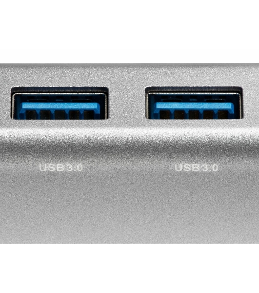 Адаптер VCOM TypeC -->3*USB3.0+2*USB2.0+VGA+RJ45+SD+TF+AUD+HDMI+DP+2*USB3.1 Data+PD