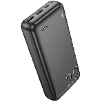 Портативный аккумулятор Hoco J123A Element 20000mAh 2A 2xUSB-A черный, фото 1