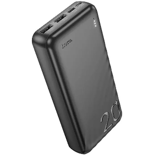 Портативный аккумулятор Hoco J123A Element 20000mAh 2A 2xUSB-A черный
