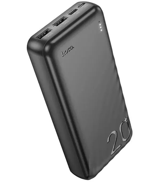 Портативный аккумулятор Hoco J123A Element 20000mAh 2A 2xUSB-A черный