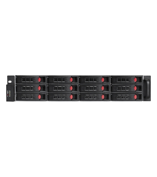 Серверный корпус ExeGate Pro 2U660-HS12 (RM 19', высота 2U, глубина 660, БП 2U-700ADS, 12xHotSwap)