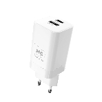 Сетевое зарядное устройство MORE CHOICE NC85 1USB+1Type-C 3.0A PD 20W+QC3.0, белый, фото 1