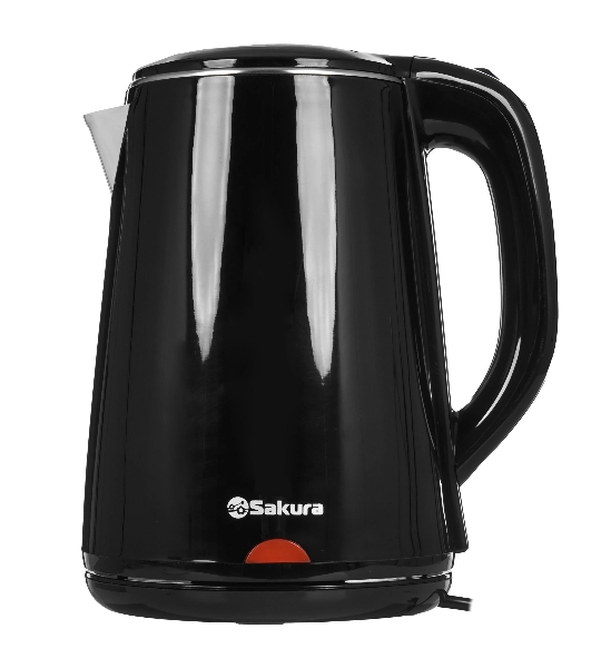 Чайник Sakura SA-2150BK 1.8 л, двойной корпус,черн д
