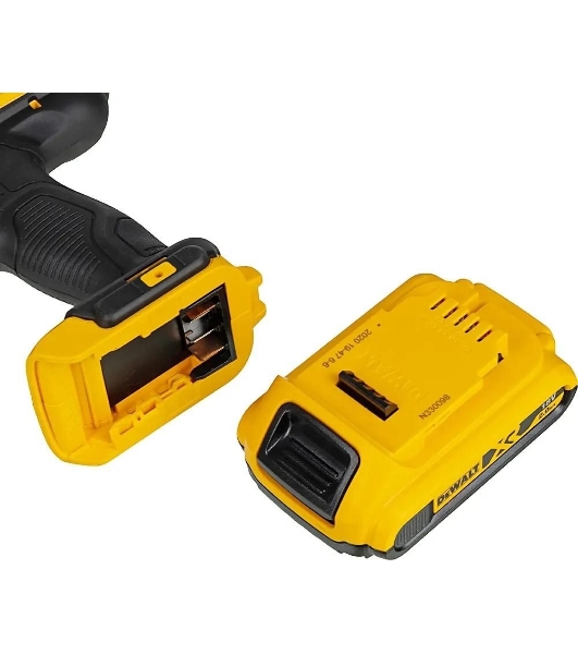 Дрель-шуруповерт DeWalt DCD771D2-QW, 18 В, 2 Ач, 42 Нм, щеточный