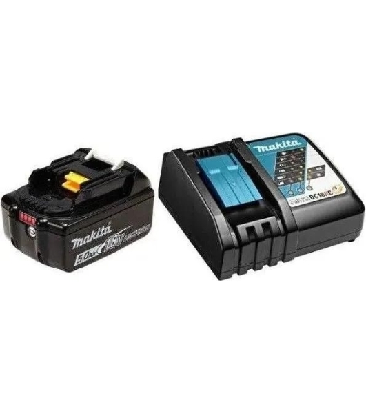 Газонокосилка аккумуляторная Makita DLM330RT, 18 В, 5 Ач