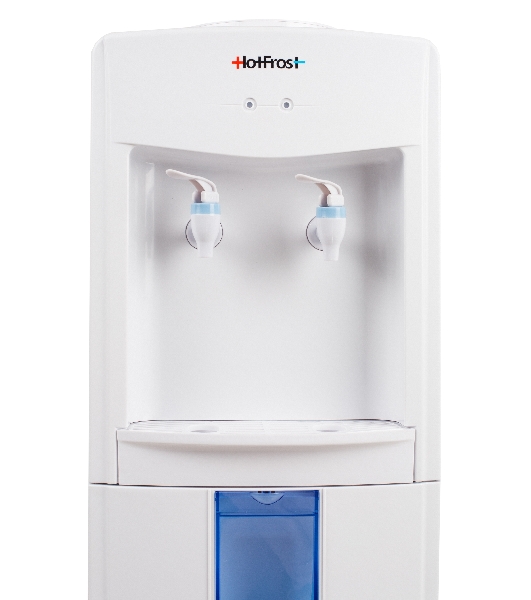 Кулер для воды Hotfrost V118R, верхняя загрузка, без нагрева, без охлаждения, белый
