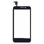 Сенсорное стекло (тачскрин) для Alcatel One Touch Snap 7025D, черное, фото 1