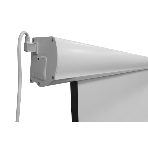 Экран с электроприводом Lumien Master Business Control 297х455 см, (раб.область 267х426 см) (198') Matte White, черная кайма по периметру, верх.кайма 10 см, цвет корпуса белый 16:10. В комплекте триггер., RS232, IR, RF управл., фото4