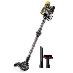 Пылесос вертикальный Brayer BR4273 серый/желтый, питание от аккумулятора, 350 Вт, уборка сухая, пылесборник 0,8 л, фото12