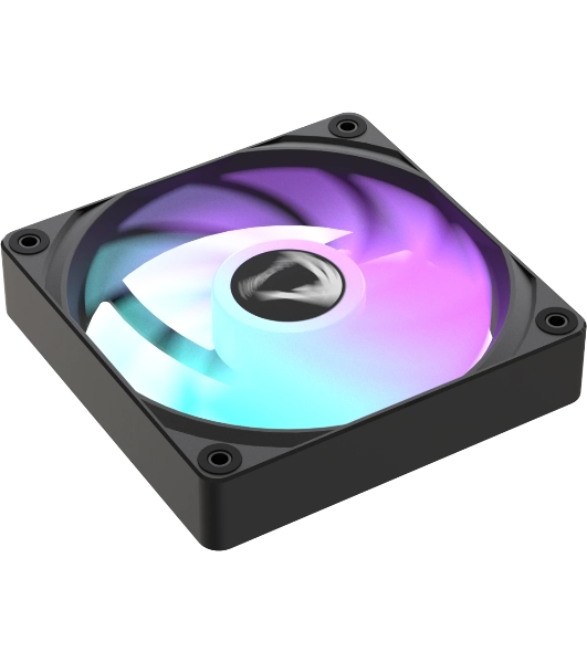 Вентилятор для корпуса Formula PA120 ARGB 120х120x25 черный 4-pin 26.8дБ (PA120 BLACK) Ret