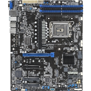 Серверная материнская плата ASUS P13R-E, LGA 1700, Intel C266, 4xDDR5, 4xSATA, 2xM.2, 1xPCIe 5.0 x16, 3xPCIe x8, 1xVGA, 2x1Gb LAN, IPMI, 4xUSB-A 10Gbps, 2xUSB-A 2.0, ATX