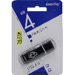 Флешка USB Smartbuy Glossy series black (SB4GbGS-K), 4Gb, USB 2.0, R/W 25/15, черный, фото2