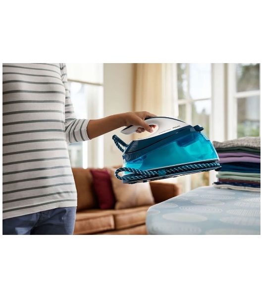Парогенератор Philips GC7840/20 2400Вт белый/синий