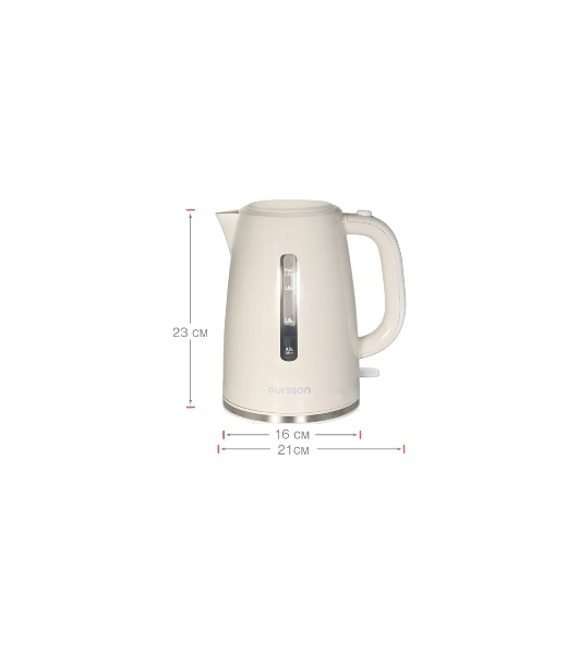 Чайник электрический OURSSON KE1714P/IV