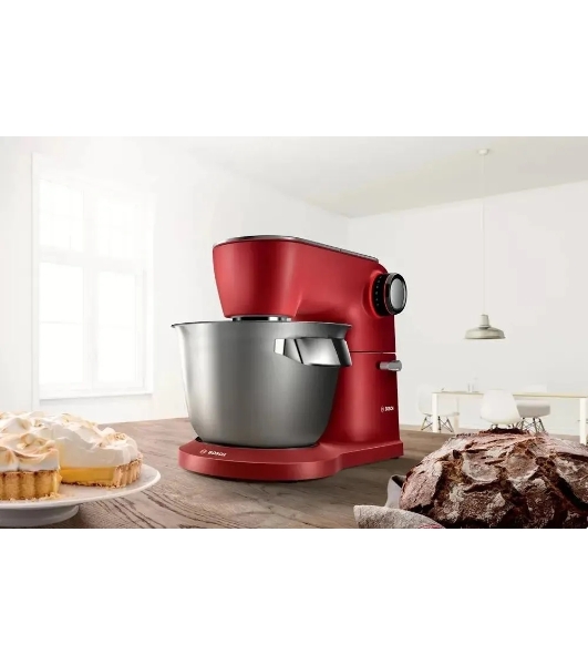 Кухонная машина Bosch MUM9A66R00 планетар.вращ. 1600Вт красный