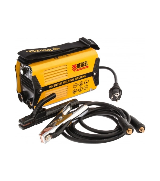Сварочный аппарат Denzel ds-180 compact 94372 инвертор. дуговой сварки 180А пв 70%