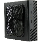Компьютерный корпус Slim Case Powerman ME100S-BK front fan 4cm, 120W adapter, Mini ITX, VESA, фото 1