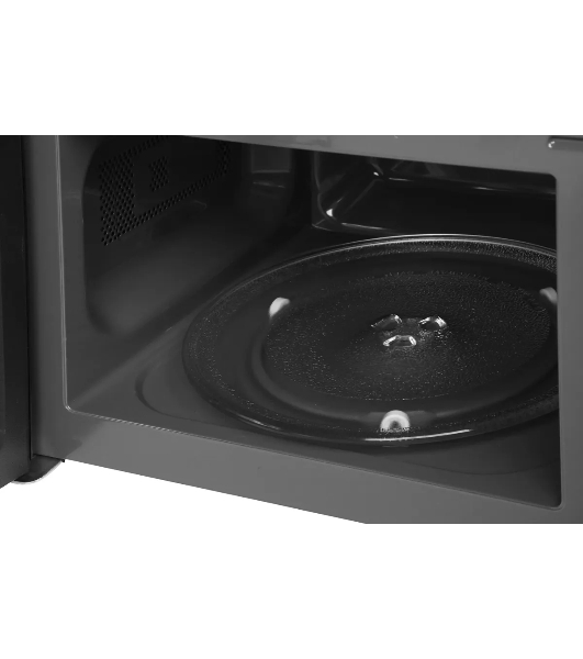 Микроволновая печь Haier HMB-DG208BA черный, 20 л, 800 Вт, переключатели - кнопки, поворотный механизм