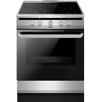 Плита электрическая Hansa FCCX64000 серебристый, конфорок 4 шт, духовка 69 л, 60 см x 85 см x 60 см, фото 1