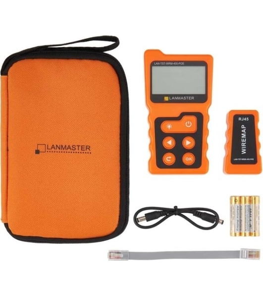 Тестер Lanmaster LAN-TST-WRM-400-POE