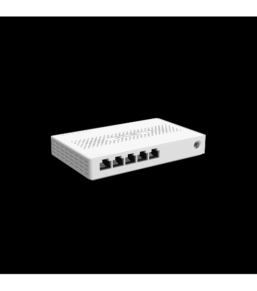 Коммутатор неуправляемый Tenda SM105, 5 портов, 5x2,5 Гбит/с, настольный, пластиковый корпус