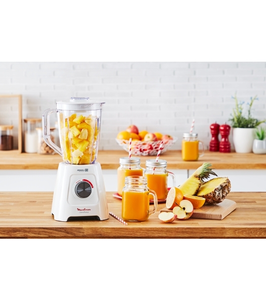 Блендер стационарный Moulinex Blendforce LM42Q110 600 Вт, белый