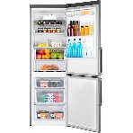 Холодильник Samsung RB33J3515S9/EF серебристый двухкамерный 231/90л морозилка снизу, No Frost, фото 1