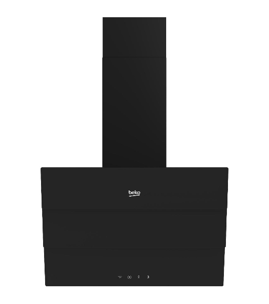 Вытяжка наклонная Beko BHCA69642BH черный, 60 см, 600 куб. м/ч, 69 дБ