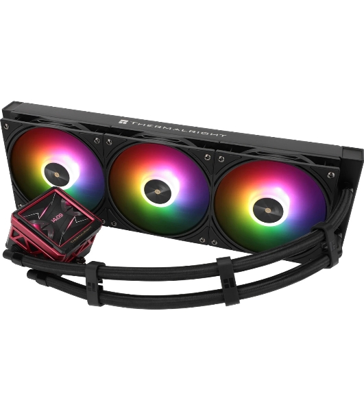 Система жидкостного охлаждения Thermalright Frozen Warframe ULTRA 360 ARGb Soc-AM5/AM4/1151/1200/2066/2011/1700 черный 4-pin 29.6dB Al LCD Ret (F-WFRAME-ULT-360-BL-ARGb)