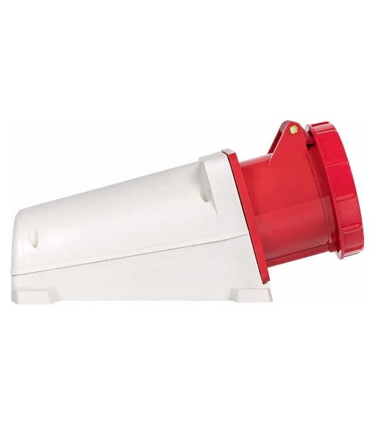 Розетка стационарная наружная EKF 134 ps-134-63-380 63А 380 В 3P+РЕ IP67