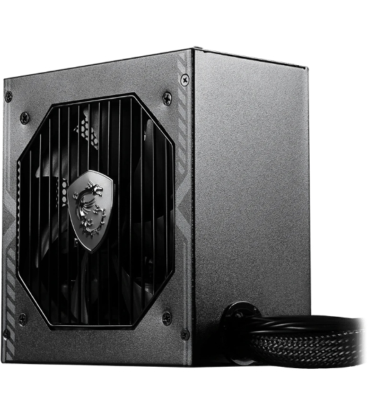 Блок питания MSI MAG A650BN, 650Вт, 80 PLUS Bronze, 120мм, черный