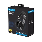 Беспроводные/проводные наушники Maxvi MHF-202BT черный, полноразмерные, Bluetooth + проводной, до 15 ч, фото8
