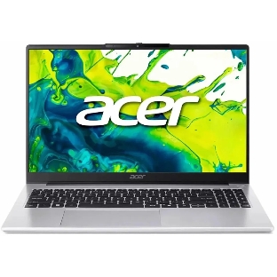 Ноутбук Acer Aspire Lite 15 AL15-45P-R1UJ/15.6'/IPS/AMD Ryzen 7 5825U/16Gb/512Gb SSD/AMD Radeon Graphics/Без ОС/серебристый/1.49kg