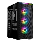 Компьютерный корпус Silverstone G41FA512ZBG0020 High airflow ATX mid-tower chassis with dual radiator support and ARGb lighting High airflow ATX mid-tower chassis with dual radiator support and ARGb lighting, фото 1