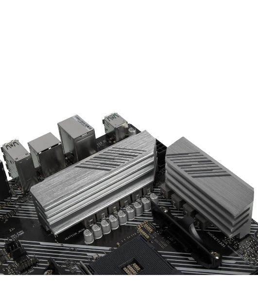 Материнская плата ASUS PRIME B550-PLUS, AM4, AMD B550, 4xDDR4, 6xSATA, 2xM.2, 1xPCIe 3.0 x16, 1xPCIe 4.0 x16, 3xPCIe x1, 1xDP, 1xHDMI, 1x 1Gb LAN, 1xUSB 3.2 Gen 2, 4xUSB 3.2 Gen 1, 2xUSB 2.0, 5x3.5 мм, 7.1, ATX