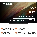 Телевизор Hyundai 55' H-LED55OBU7700 черный OLED UHD 120Hz Smart TV, фото27