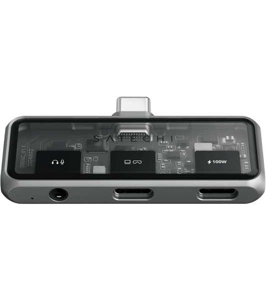 USB-концентратор Satechi ST-HXRAJM, USB Type-C, USB Type-C/Mini jack, USB Type-C