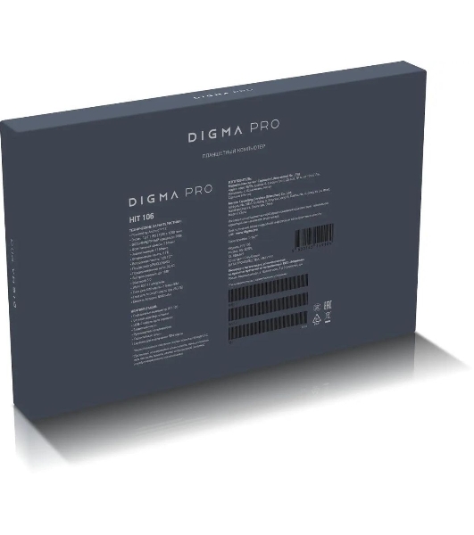 Планшет Digma Pro HIT 106 10.1', 6Gb, 128Gb, 2G, 3G, 4G LTE, Android 13, серый