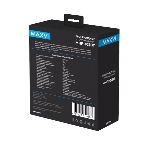 Беспроводные/проводные наушники Maxvi MHF-202BT черный, полноразмерные, Bluetooth + проводной, до 15 ч, фото9