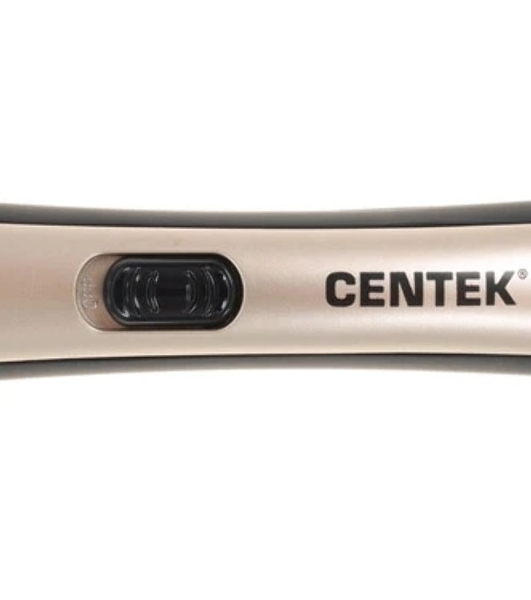 Щипцы для завивки волос Centek CT-2091 черный/золотистый, 9 мм, 200 °C, 1 режим