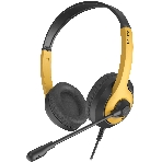 Гарнитура A4Tech Fstyler FH100U желтый/черный, проводная, фото 1
