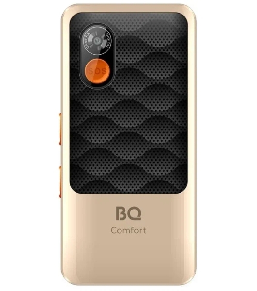 Мобильный телефон BQ 2006 Comfort золотой/черный