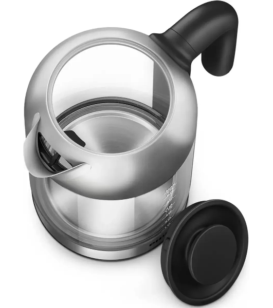Чайник электрический Philips HD9339/80 1.7 л, 2200 Вт, прозрачный (корпус: стекло)