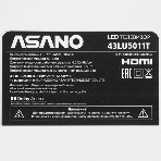 Телевизор Asano 43' 43LU5011T белый LED UHD 60Hz Салют ТВ, фото6