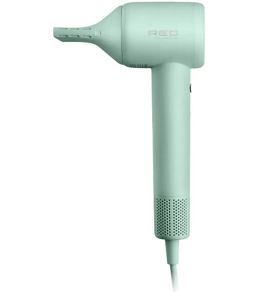 Фен Red Solution F572 зеленый/мятный, 1400 Вт, компактный, ионизация