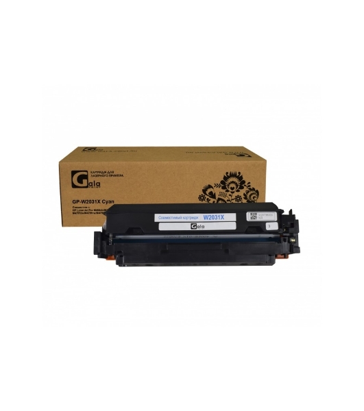 Картридж лазерный GalaPrint GP-W2031X (415X) голубой (6000 стр.) для HP LaserJet Pro M454, HP CLJ Pro M479, HP CLJ M455, HP CLJ M480, W2031X