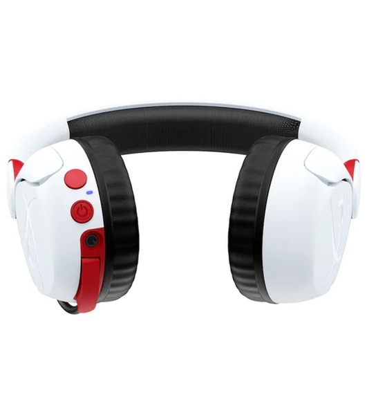 Гарнитура HyperX Cloud Mini белый, беспроводная + проводная, Bluetooth, до 25 ч, совместимость с PS5, Xbox