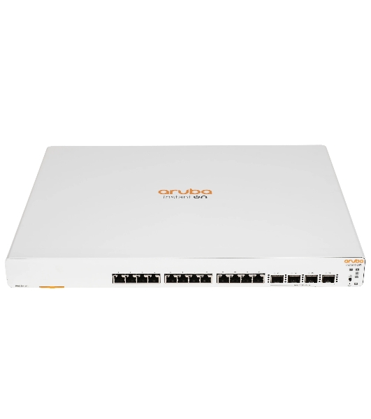 Коммутатор HPE Aruba Instant On 1960 12XGT 4SFP+, 12×10 Гбит/с + 4×10 Гбит/с SFP+, управляемый